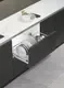 Корзина-сушка выдвижная AKS Flat Line с сушкой 90 и доводчиком (хром) — фото 5