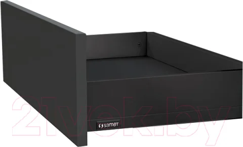Модуль с ящиком Samet Flowbox Н58/111(18) (с доводчиком 500мм, антрацит)