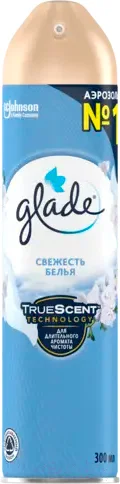 Освежитель воздуха Glade FOC Свежесть белья (300мл)
