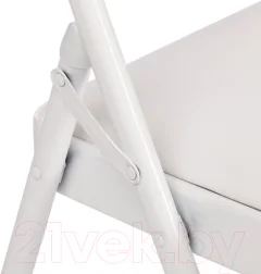 Стул складной Tetchair Folder 46.5x47.5x79 (белый/белый) — фото 8
