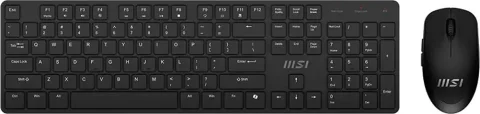 Комплект клавиатура и мышь MSI Forge K200 W Combo