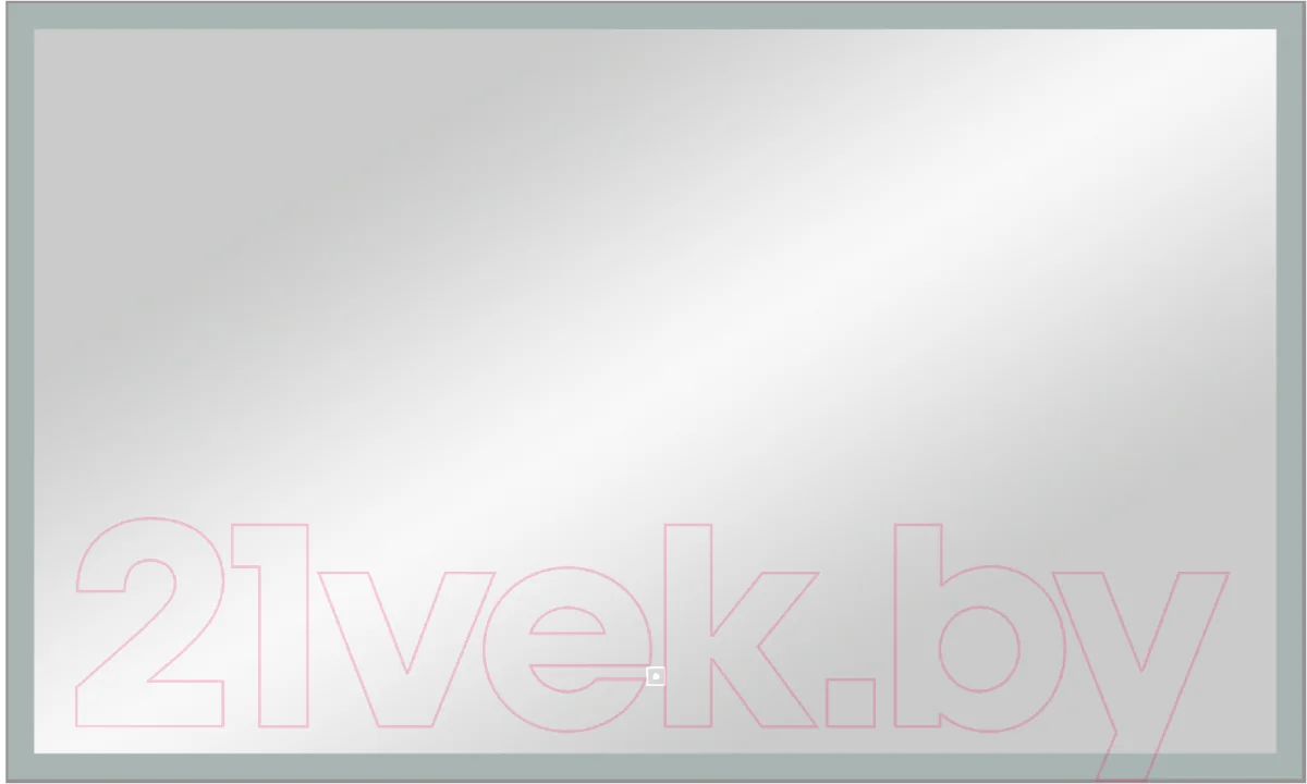 Зеркало Континент Frame Silver Led 100x70