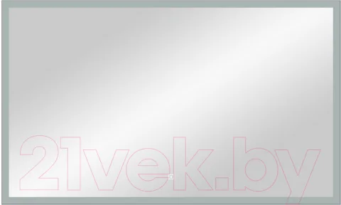 Зеркало Континент Frame Silver Led 100x70
