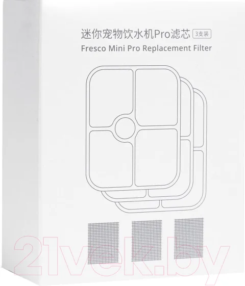 Фильтр для поилки Petoneer Fresco Mini Pro / FS050 (3шт)