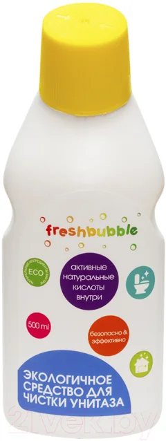 Чистящее средство для унитаза Freshbubble Активные натуральные кислоты (500мл) — фото 1