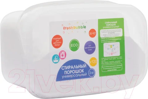 Стиральный порошок Freshbubble Универсальный (3кг)