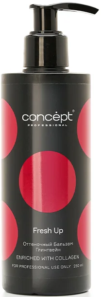 Оттеночный бальзам для волос Concept Fresh Up Обогащенный коллагеном (250мл, глинтвейн)