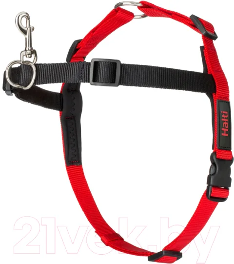 Шлея Halti Front Control / 31209/COA (S, красный/черный)