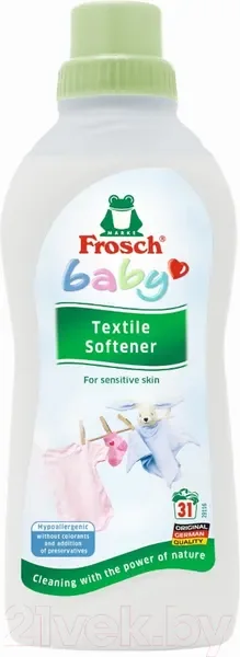 Кондиционер для белья Frosch Концентрированный для детского белья (750мл) — фото 3