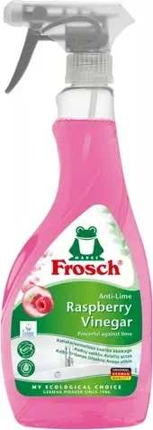 Средство для удаления известковых отложений Frosch на основе малинового уксуса (500мл)
