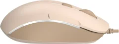Мышь A4Tech Fstyler FM26 (бежевый/коричневый) — фото 5