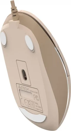 Мышь A4Tech Fstyler FM26 (бежевый/коричневый) — фото 9