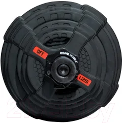 Штанга Original FitTools FT-2HGSET-128-Black (128кг) — фото 2