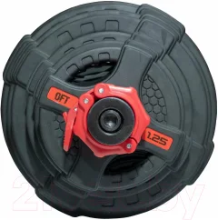 Штанга Original FitTools FT-2HGSET-180-BLACK (180кг) — фото 3
