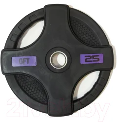 Штанга Original FitTools FT-2HGSET-180-Chrome (180кг) — фото 9