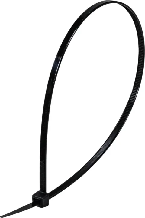 Стяжка для кабеля Кабель+ FT-5х350-black (100шт)