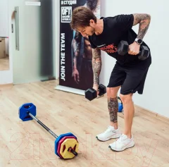 Гантель Original FitTools FT-HEX-27.5 — фото 8