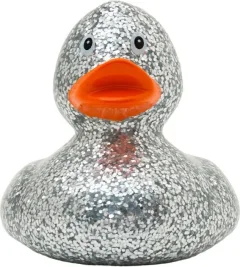 Игрушка для ванной Funny Ducks Диско уточка / FuDu1345 (серебристый) — фото 2