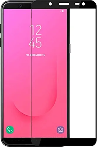 Защитное стекло для телефона Case Full Screen для Galaxy J8 (черный/глянец)