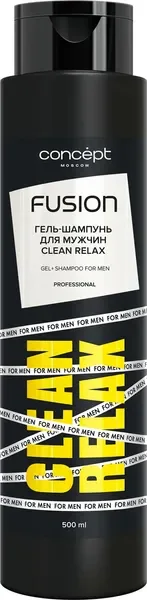 Шампунь-гель для душа Concept Fusion Clean Relax Гель-шампунь (500мл) — фото 3