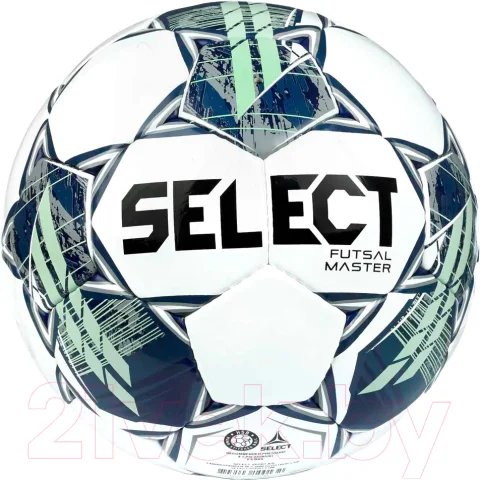 Мяч для футзала Select Futsal Master v22 4 (белый/зеленый)