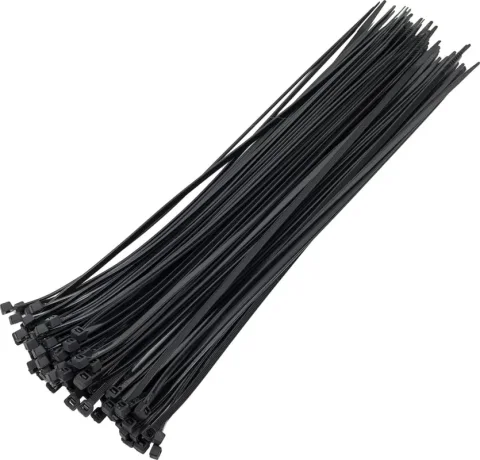 Стяжка для кабеля Gigant G/5/350/1 (черный, 100шт)