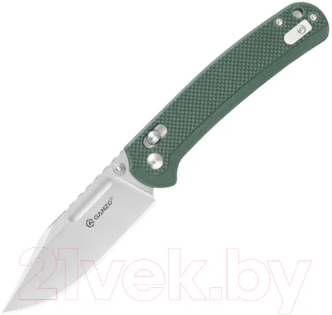 Нож складной GANZO G768-GB (зеленый)