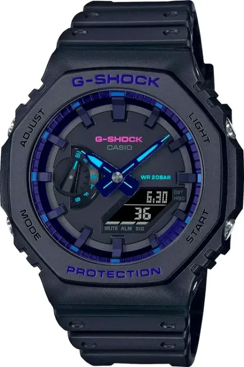 Часы наручные мужские Casio GA-2100VB-1A