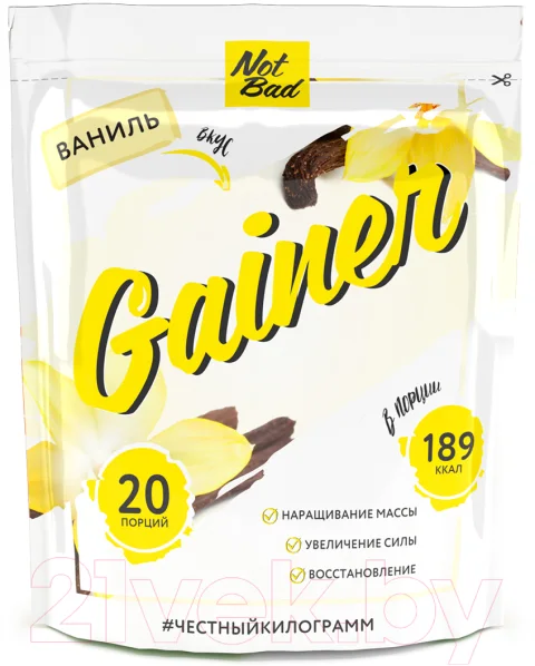 Гейнер NotBad Gainer (1000г, ваниль)