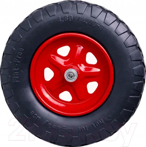 Колесо для тачки Fachmann Garten 4.80/4.00-8 подшипник D12мм / 05.064 (серый)