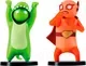 Набор фигурок коллекционных Gang Beasts GB2015-A (красный/зеленый) — фото 3