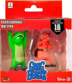 Набор фигурок коллекционных Gang Beasts GB2015-A (красный/зеленый) — фото 6