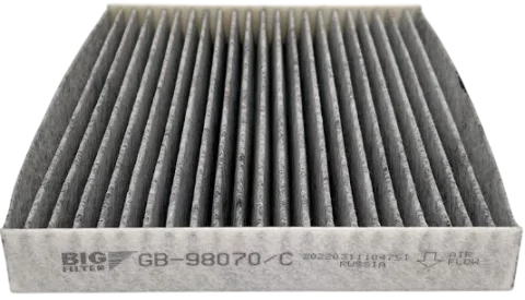 Салонный фильтр BIG Filter GB-98070/C