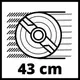 Газонокосилка электрическая Einhell GC-EM 1800/43 (3400090) — фото 8