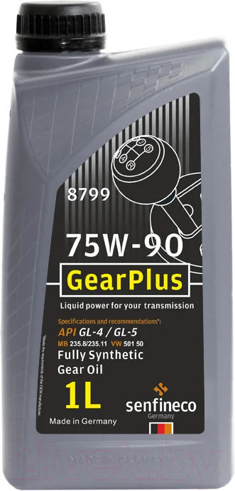 Трансмиссионное масло Senfineco GearPlus 75W90 / 8799 (1л)