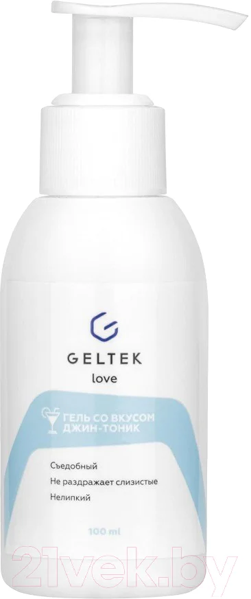 Лубрикант-гель Geltek Джин-тоник (100мл)