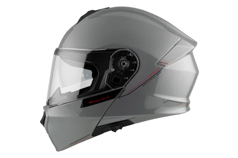 Мотошлем MT Helmets Genesis SV Solid A12 (XXL, серый глянцевый)
