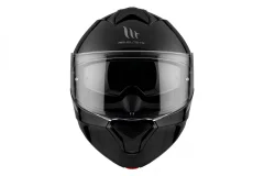 Мотошлем MT Helmets Genesis SV Solid A1 (XL, черный глянцевый) — фото 3