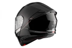 Мотошлем MT Helmets Genesis SV Solid A1 (XL, черный глянцевый) — фото 8