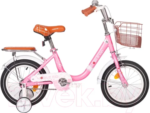 Детский велосипед Mobile Kid Genta 14 (розовый)