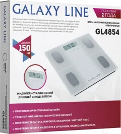 Напольные весы электронные Galaxy GL 4854 (белый) — фото 8