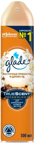 Освежитель воздуха Glade Восточные пряности и дерево уд (300мл)
