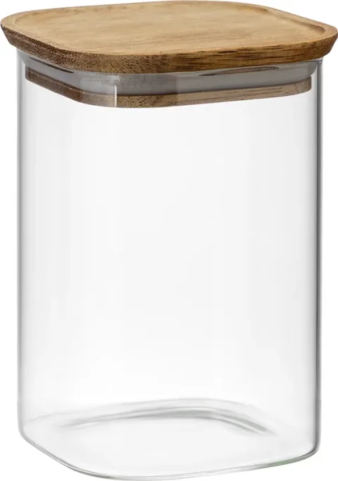 Емкость для хранения Smart Solutions Glass Acacia SS0000350