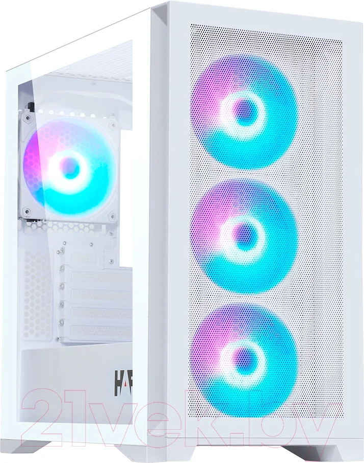 Корпус для компьютера HAFF Glory Mini White (без БП)