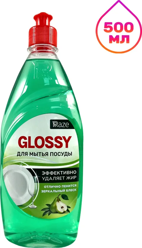 Средство для мытья посуды Raze Glossy (500мл)