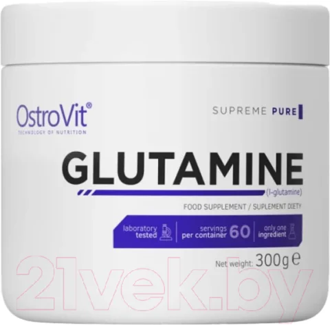 L-глютамин OstroVit Glutamine (300гр, без вкуса)