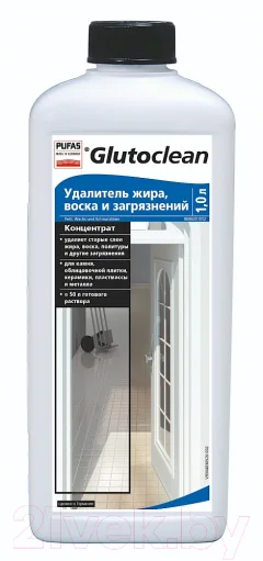 Чистящее средство для кухни Pufas Glutoclean Удалитель жира/воска/загрязнений Концентрат (1л) — фото 1