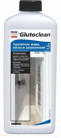Чистящее средство для кухни Pufas Glutoclean Удалитель жира/воска/загрязнений Концентрат (1л) — фото 10