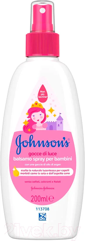 Спрей детский для волос Johnson's Baby Gocce Di Luce (200мл)