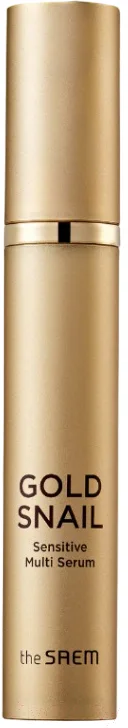 Сыворотка для лица The Saem Gold Snail Sensitive Multi Serum (15мл)